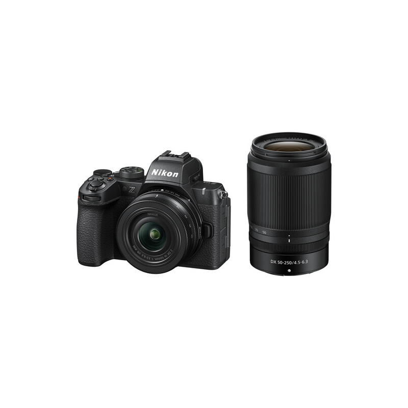 Nikon Z50II + Objectif 16-50 f/3,5-6,3 DX + 50-250 f/4,5-6.3 DX Noir